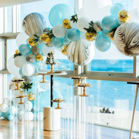 Color Theme Baby Shower: Blue and Gold - Especialz
